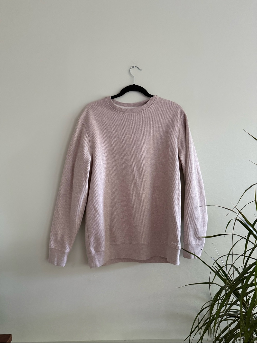 Bench Soft Crewneck Sweater in Light Mauve